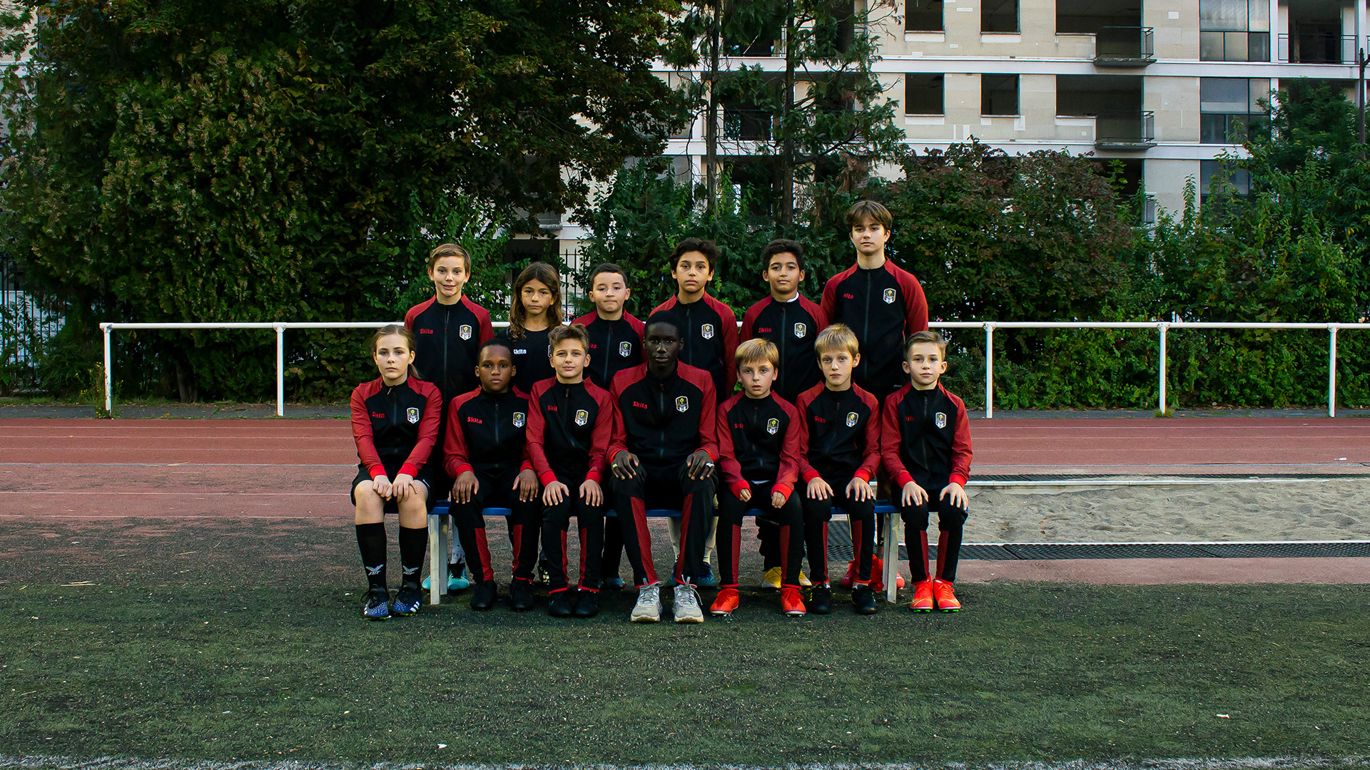 Equipe U12 B club de football du RC Paris 10