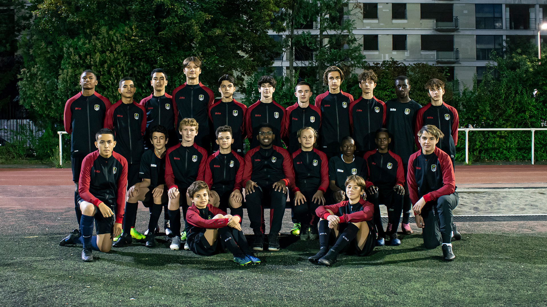 Equipe U16 B club de football du RC Paris 10